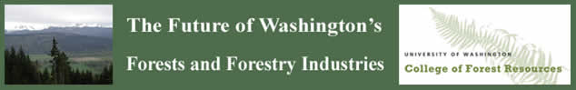 The Future of Washington's Forests and Forest Industries header