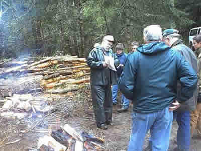 Larry Mason on the riparian management zone