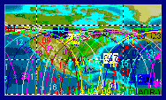 GPS staellite flight patterns