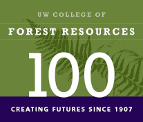 College of Forest Resources centennial logo 