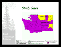 Click image to view the "Case studies examining the economic impacts of the Forest and Fish Rules on NIPF landowners in eastern Washington" presentation