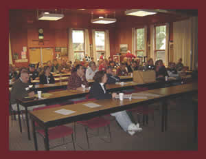 Family Foresters at Scott Hall (UW Pack Forest)