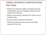 Click to View: 15. TRIBAL BUSINESS CORPORATIONS The Tribe