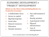 Click to View: 5. ECONOMIC DEVELOPMENT    PROJECT  DEVELOPMENT