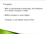 Click to View: 24. Trespass