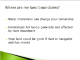 Click to View: 26. Where are my land boundaries?